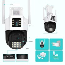 Podwójna kamera IP T-IQ454