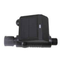 Garden water valve with solar panel T-GM625