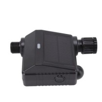 Garden water valve with solar panel T-GM625
