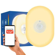 Lampka nocna czujnik PIR RGBCCT WiFi TUYA T-IQ209
