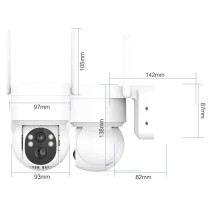 Kamera IP z panelem solarnym T-IQ455