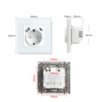 GNIAZDO PODTYNKOWE PP-110