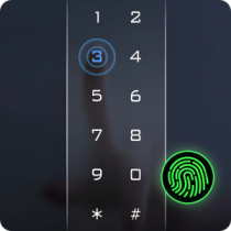 Keyboard with fingerprint reader T-GM533