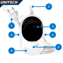 CZUJNIK CZADU I GAZU JKD-815COM-TUYA