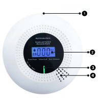 CZUJNIK CZADU I DYMU JKD-514COMTUYA
