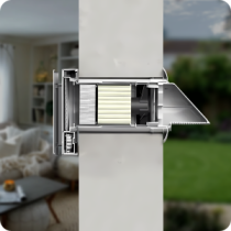 Wall-mounted recuperator T-GM608
