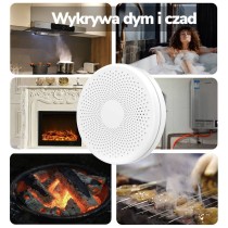 Czujnik dymu i czadu T-IQ314