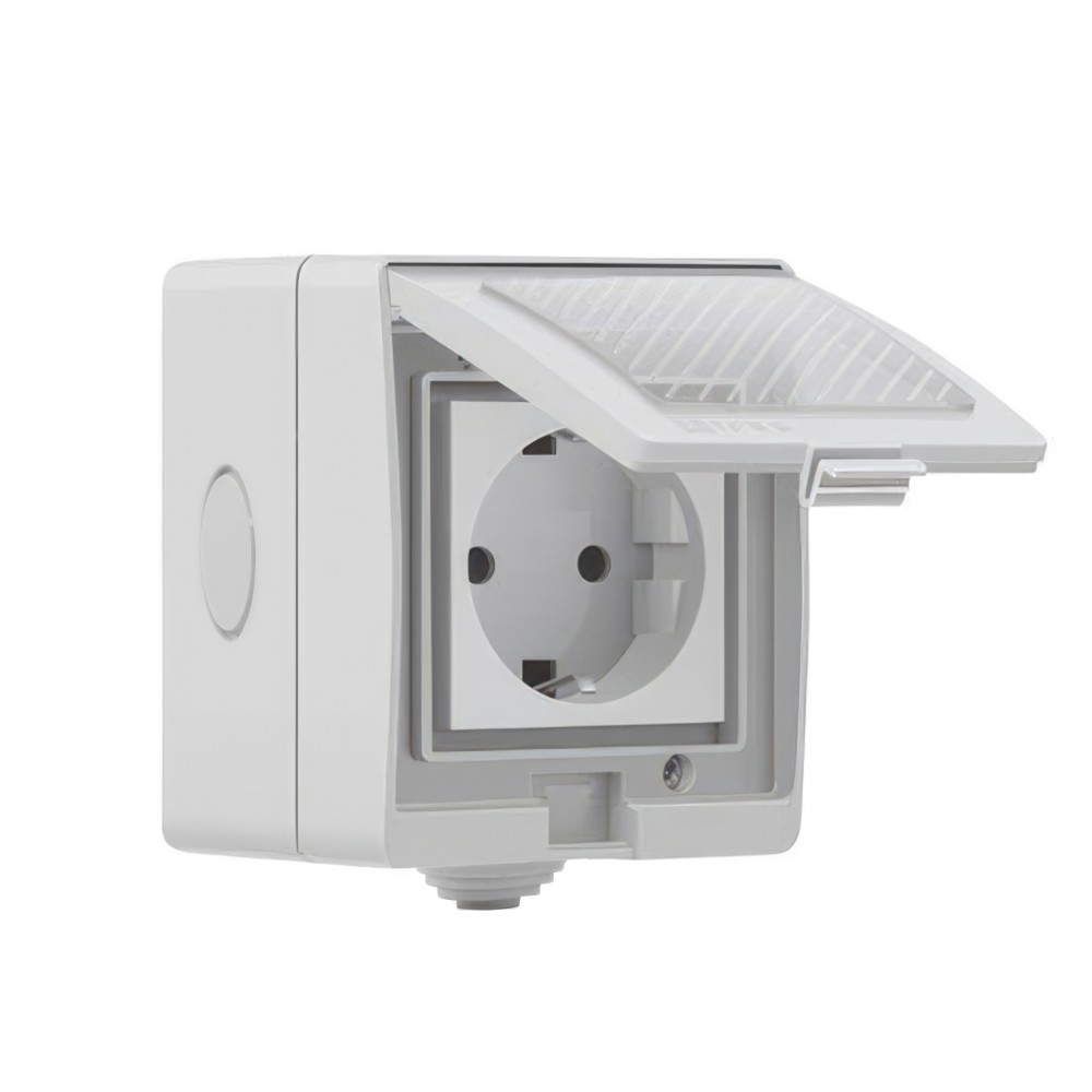 Surface-mounted socket wattmeter T-GM600