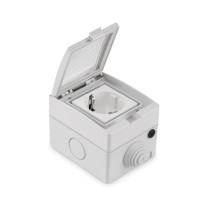 Surface-mounted socket wattmeter T-GM600