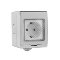 Surface-mounted socket wattmeter T-GM600