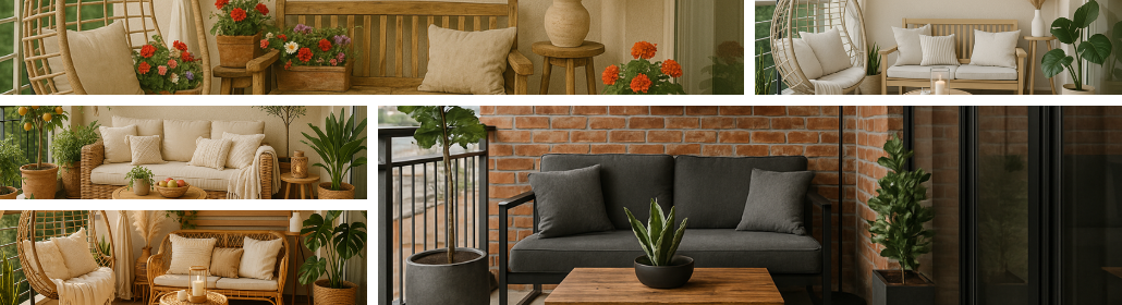 Balkon w 5 stylach